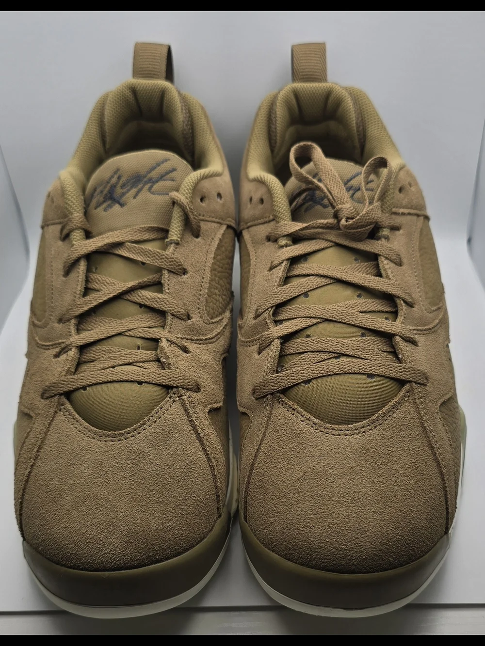 Jordan MVP 92 Men's 13 Tan/Brown Suede Low-Top Sneakers